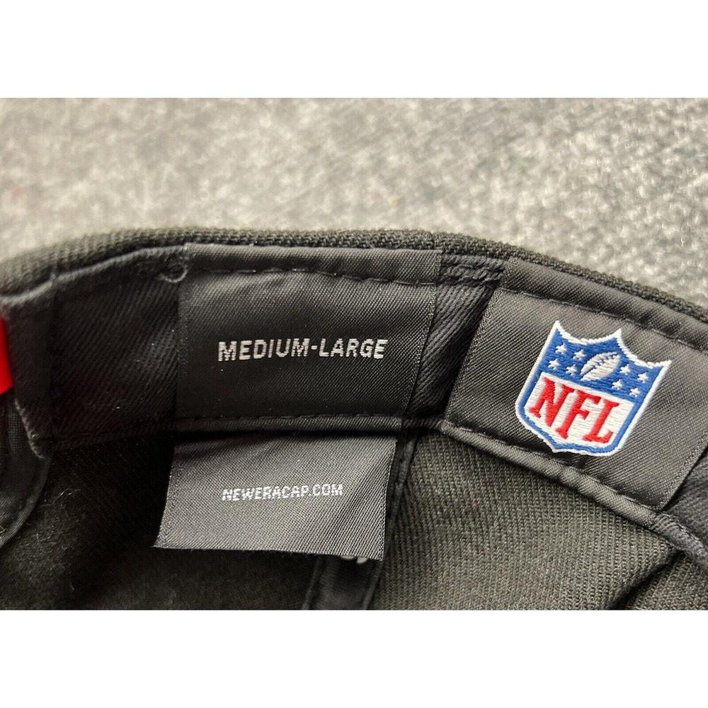 New Era 9Fifty NFL Super Bowl LI Houston Cap Adult Fitted Medium/Large Black Hat - Picture 10 of 11